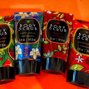 Bundle of body scrub 4 pk.